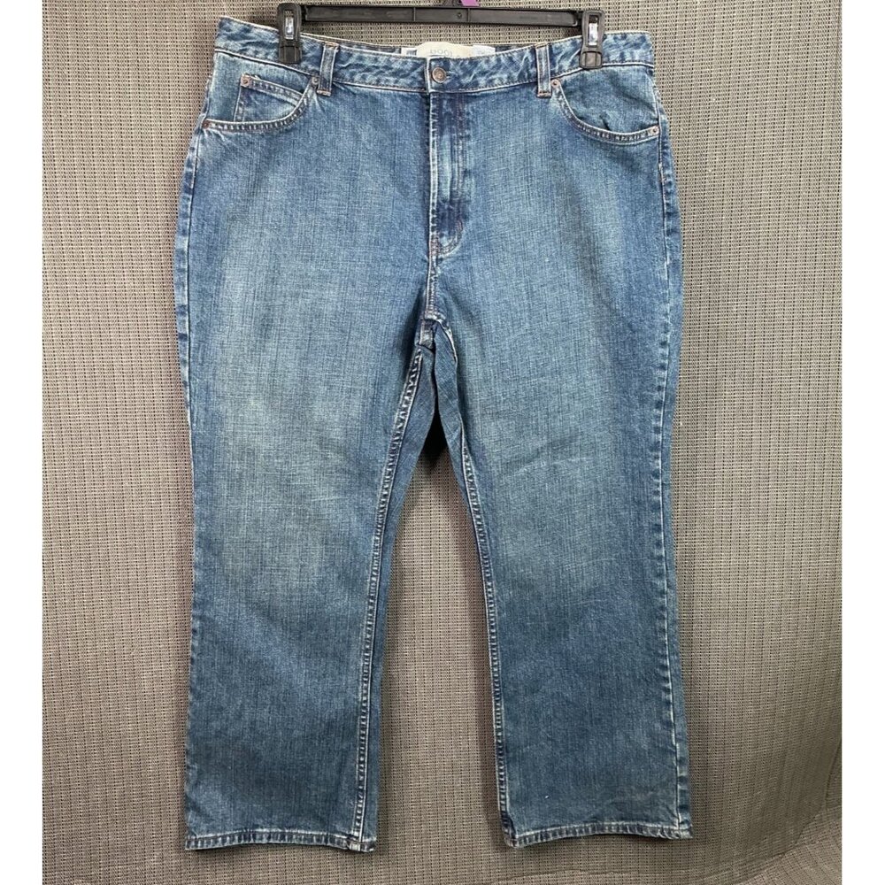 Gap Vintage Womens Plus Size 18A Blue Boot Cut High-Rise Stretch Denim Jeans